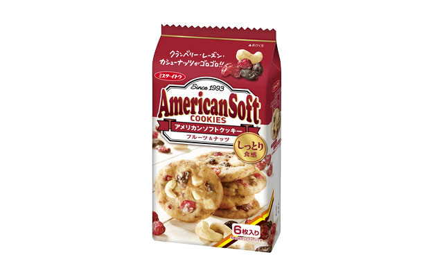 アメリカンソフトクッキー フルーツ&ナッツ